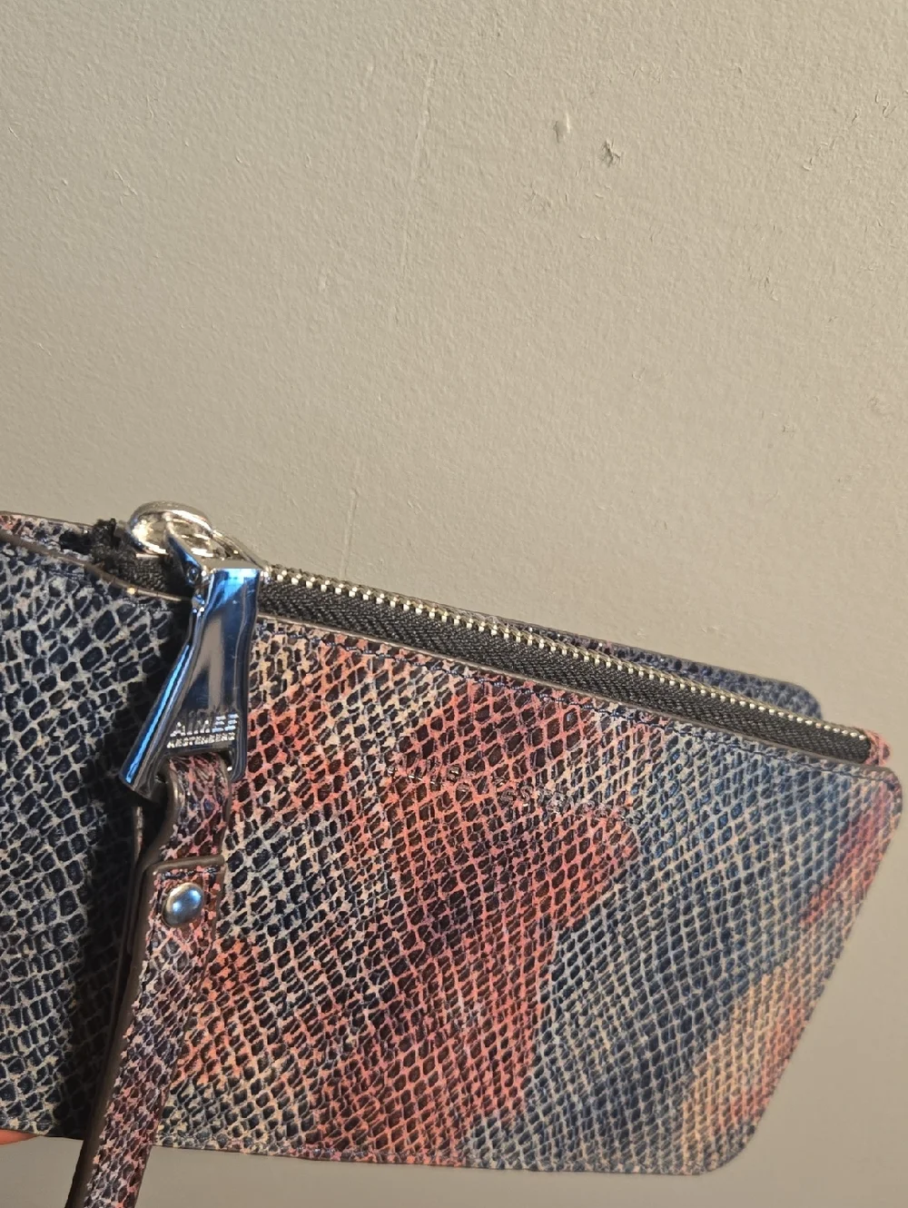 Aimee Kestenberg Multicolor Snakeskin-Print Wristlet - Picture 12 of 12